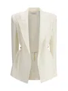 Gabriela Hearst Long-sleeved Suit Jacket In Neutral