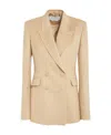 Gabriela Hearst Long Sleeved Suit Jacket In Nude
