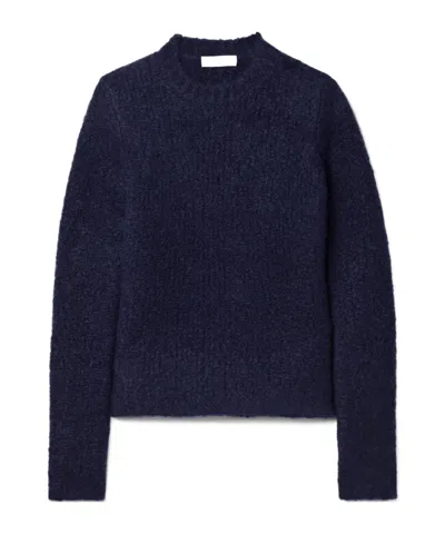 Gabriela Hearst Long-sleeved Sweater In Blue