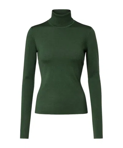 Gabriela Hearst Long-sleeved Sweater In Green