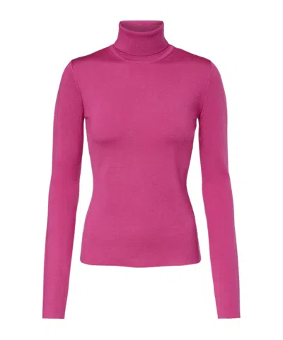Gabriela Hearst Long-sleeved Sweater In Pink