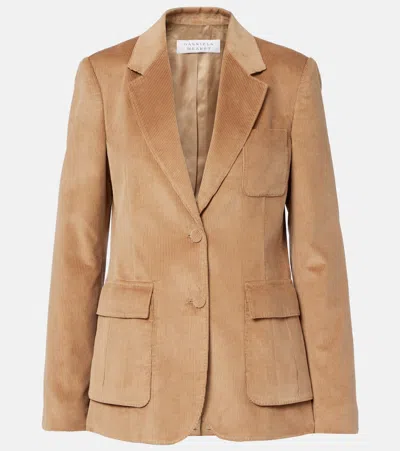 Gabriela Hearst Louisa Cotton Corduroy Blazer In Brown