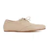 Gabriela Hearst Luca Textured-leather Ballet Flats In Pink