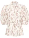 Gabriela Hearst Luhan Blouse In Nude