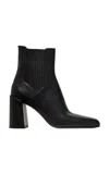 Gabriela Hearst Luke High Heel Ankle Boot In Black Suede