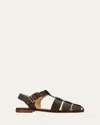 Gabriela Hearst Lynn Leather Fisherman Sandals