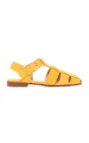 Gabriela Hearst Lynn Sandal In Yellow