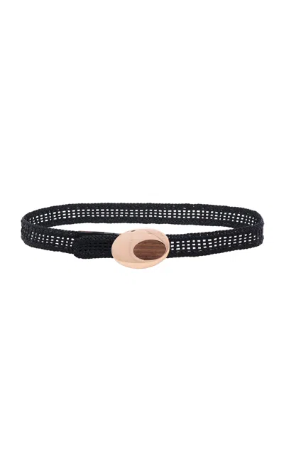 Gabriela Hearst Mabel Belt In Black