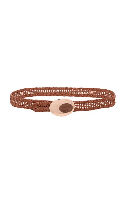 Gabriela Hearst Mabel Belt In Brown