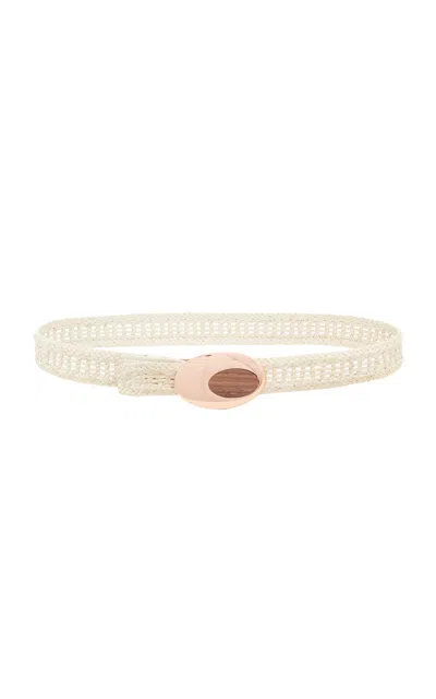 Gabriela Hearst Mabel Belt In White