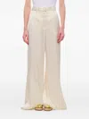 Gabriela Hearst Mabon Flared Pants In White