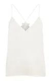 Gabriela Hearst Mage Silk Cami Top In Ivory