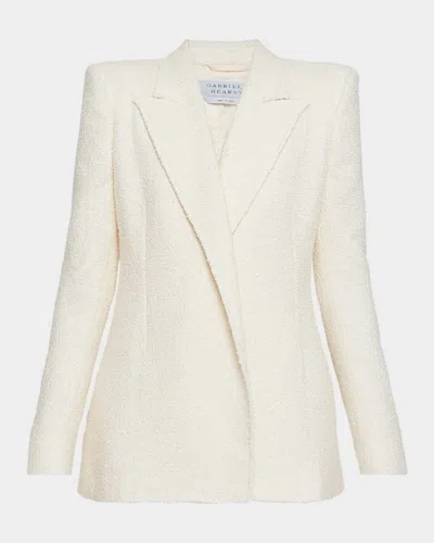 GABRIELA HEARST MAIRI SILK BOUCLE BLAZER
