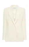 Gabriela Hearst Mairi Blazer In Ivory Silk Boucle In Ivory