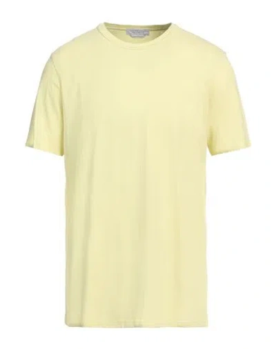 Gabriela Hearst Man T-shirt Pastel Yellow Size Xl Cotton