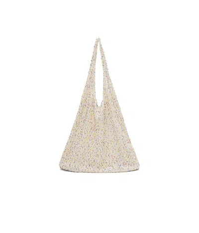 Gabriela Hearst Manasa Knit Bag In Nude