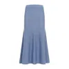 Gabriela Hearst Manni Cashmere Midi Skirt