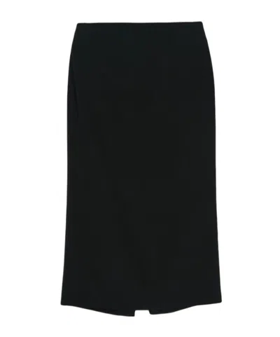 GABRIELA HEARST MANUELA CREPE MIDI SKIRT
