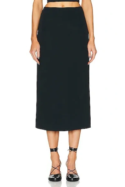 Gabriela Hearst Manuela Skirt In Black