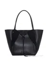 Gabriela Hearst Marija Leather Tote Bag In Black