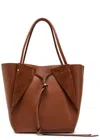 Gabriela Hearst Marija Leather Tote Bag In Brown