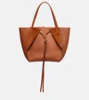 Gabriela Hearst Marija Leather Tote In Brown