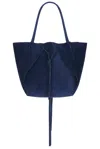 Gabriela Hearst Marija Tote Bag In Blue