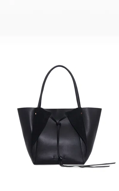 Gabriela Hearst Marija Tote Bag In Black Nappa Leather