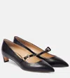 Gabriela Hearst Marino Leather Pumps In Black