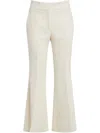 Gabriela Hearst Marsh Flared Pants Ivory Crepe In Multi
