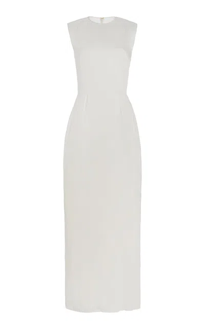 Gabriela Hearst Maslow Dress In Ivory Silk Organza