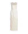 Gabriela Hearst Maslow Sleeveless Silk Maxi Dress In White