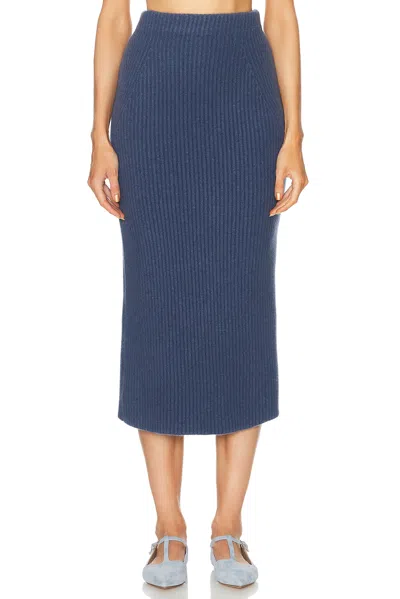 Gabriela Hearst Matre Skirt In Denim