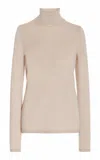 Gabriela Hearst May Knit Turtleneck In Oatmeal Cashmere Wool In Oatmeal