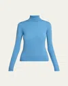 Gabriela Hearst May Wool Cashmere Turtleneck In Sky