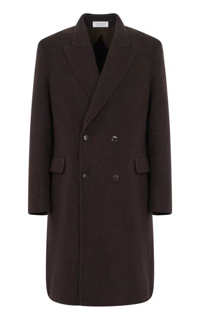Gabriela Hearst Mcaffrey Coat In Chocolate Double-face Recycled Cashmere