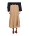Gabriela Hearst Medium Length Skirt In Nude