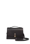 Gabriela Hearst Medium Leonora Bag In Black Leather In Black