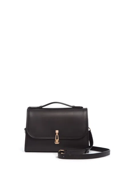 Gabriela Hearst Medium Leonora Bag In Black Leather