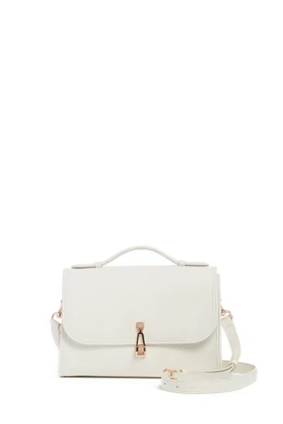Gabriela Hearst Medium Leonora Bag In Ivory Grained Leather
