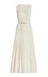 Gabriela Hearst Meier Knit Dress In Ivory Merino Wool Cashmere