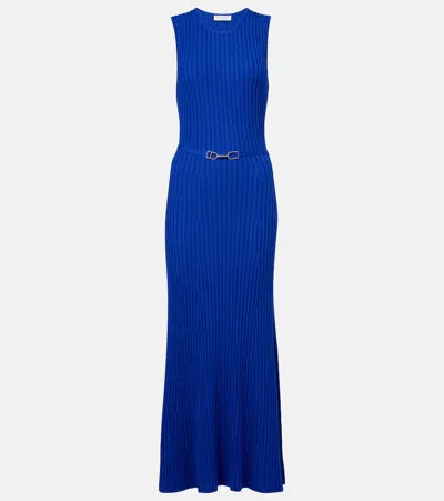 Gabriela Hearst Meier Wool And Cashmere Midi Dress