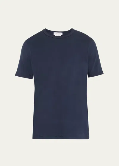 Gabriela Hearst Bandeira Cotton Jersey T-shirt In Blue