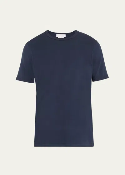 Gabriela Hearst Bandeira Cotton Jersey T-shirt In Navy