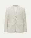 Gabriela Hearst Men's Irving Wool-blend Corduroy Jacket In Ivory