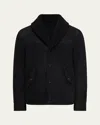 Gabriela Hearst Pilot Jacket In Black Shearling In Black
