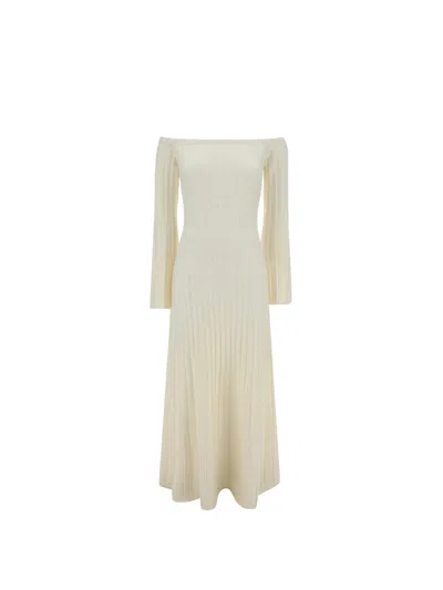 Gabriela Hearst Menil Dress In Ivory