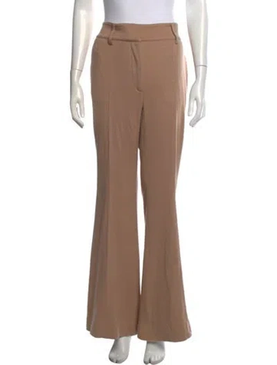 Pre-owned Gabriela Hearst Merino Wool Flared Pants W/ Tags In Neutral