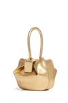 Gabriela Hearst Metallic Nina Bag In Gold Nappa Leather In Gold