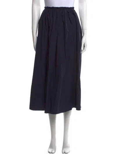 Pre-owned Gabriela Hearst Midi Length Skirt In Blue